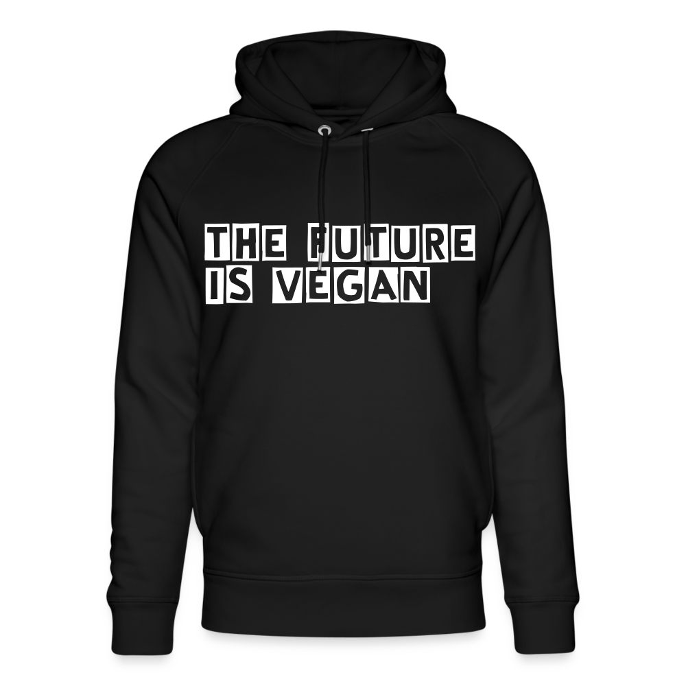 The Future is Vegan Hoodie - black