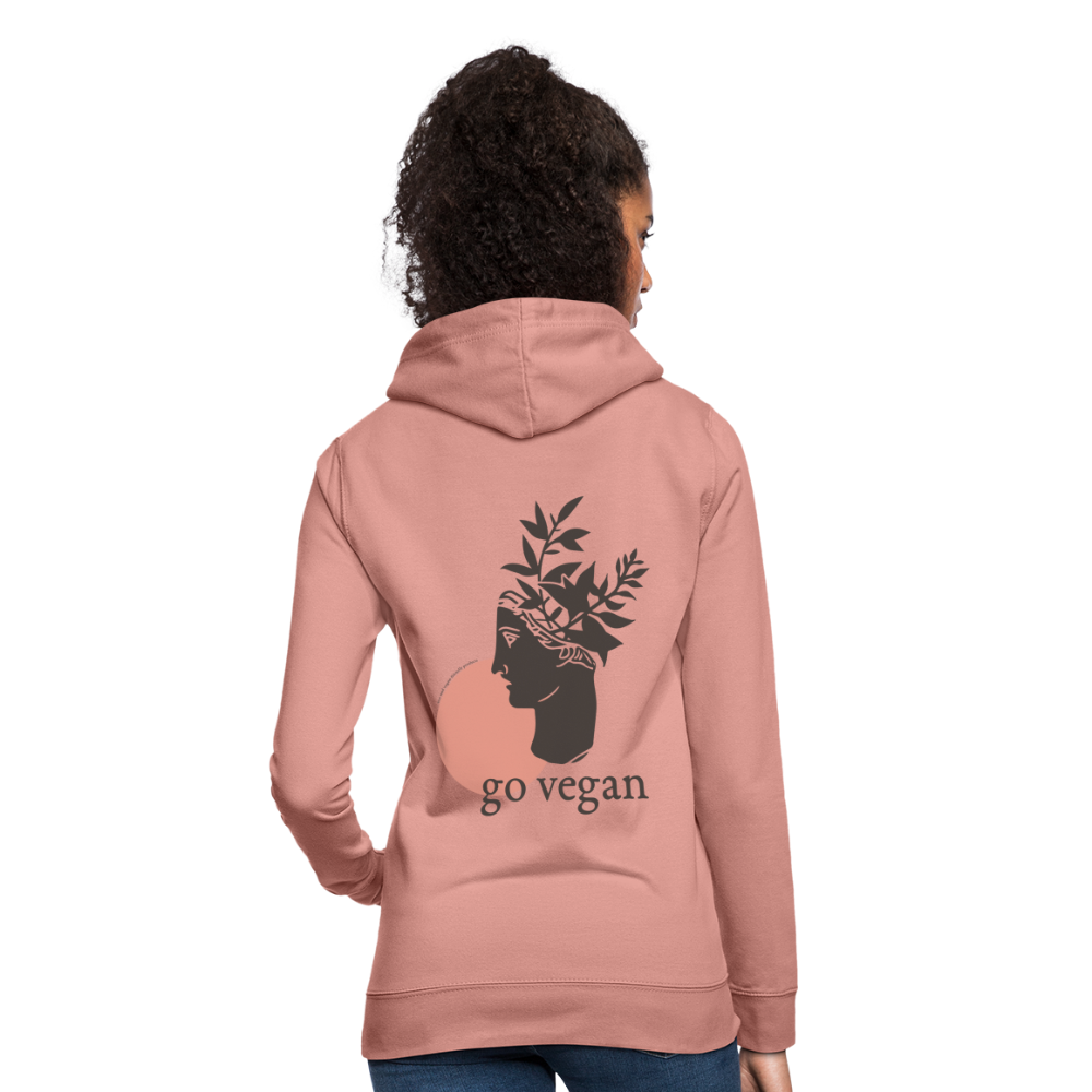 Women's Hoodie - dusky rose