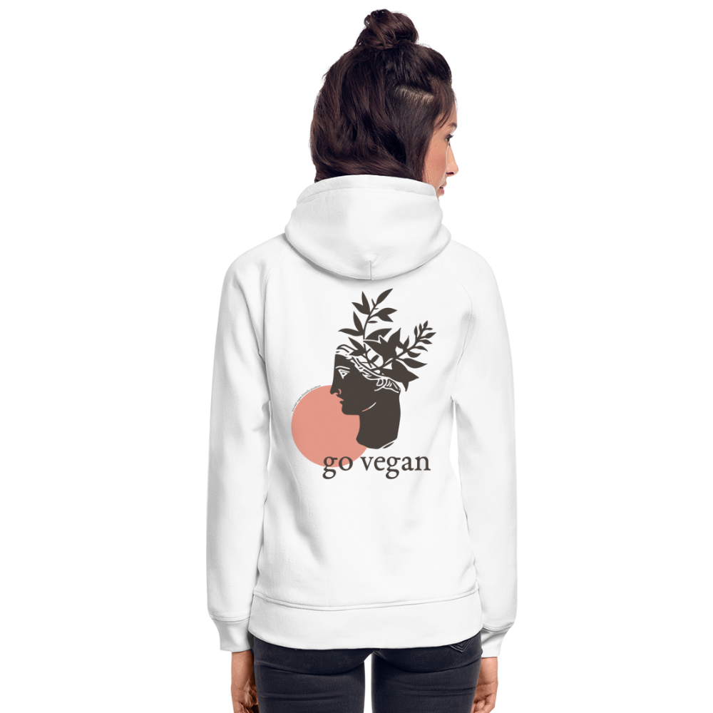 Vegan Organic Hoodie - white