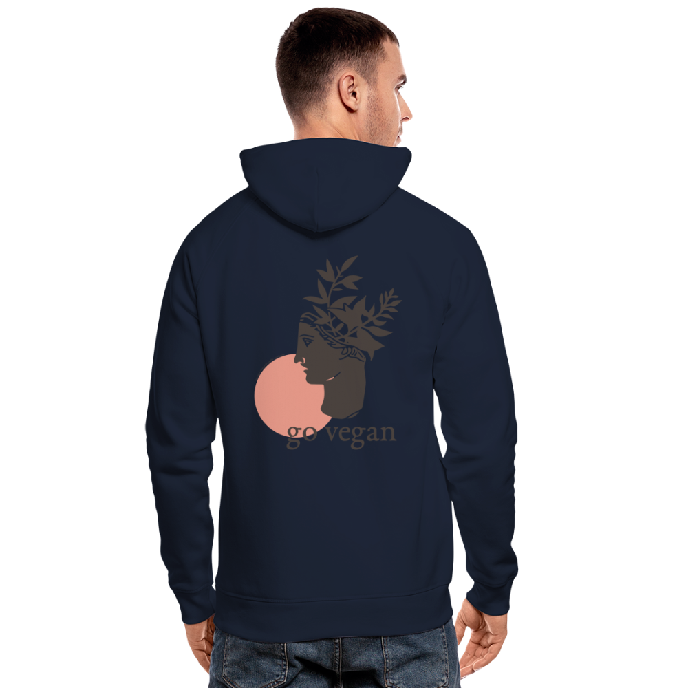 Vegan Organic Hoodie - navy