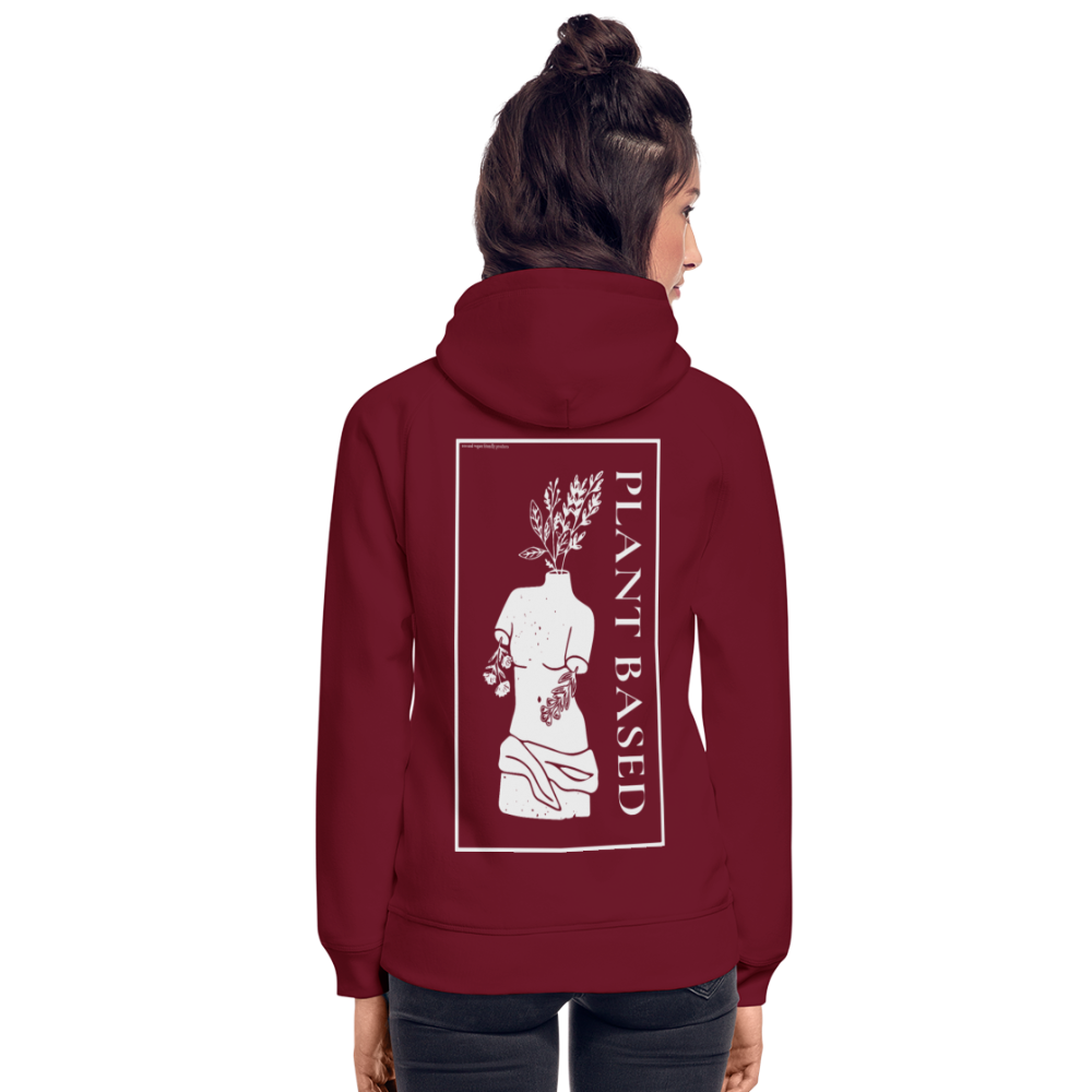 Plantbased Hoodie - burgundy